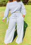 Wide Leg Pant Set