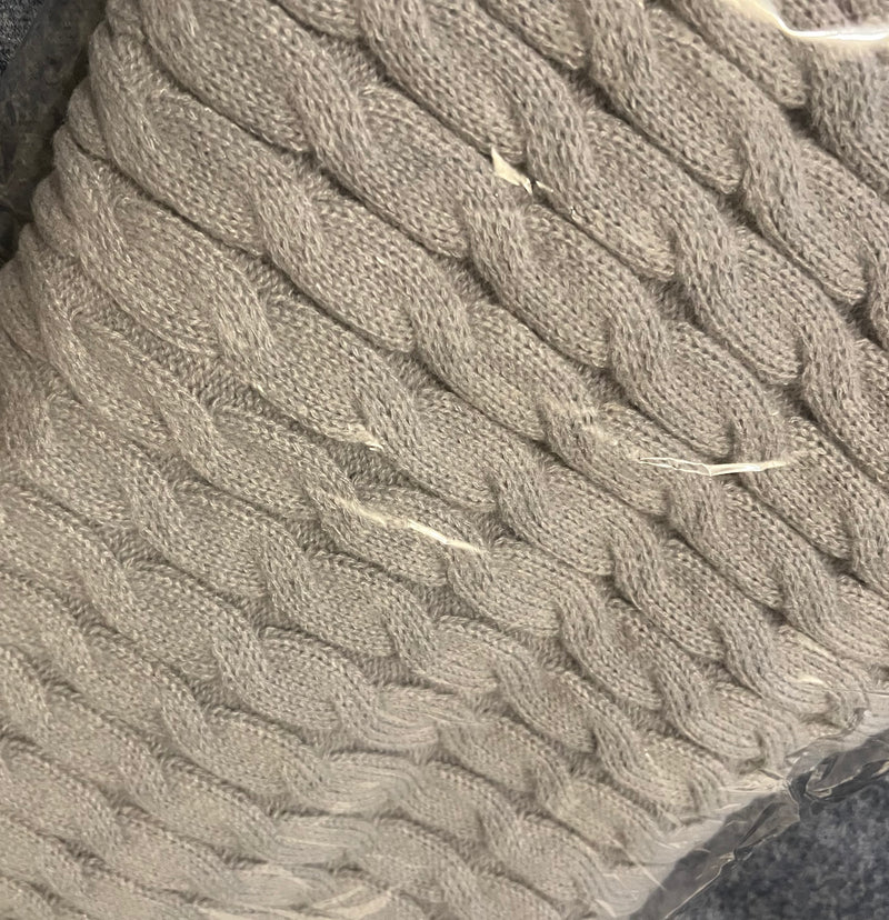 Long Cable Knit Cardigan